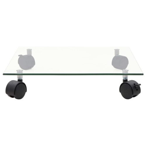 VidaXL vidaXL Pflanzenroller 4 Stk. 35x35 cm Hartglas Quadratisch 2