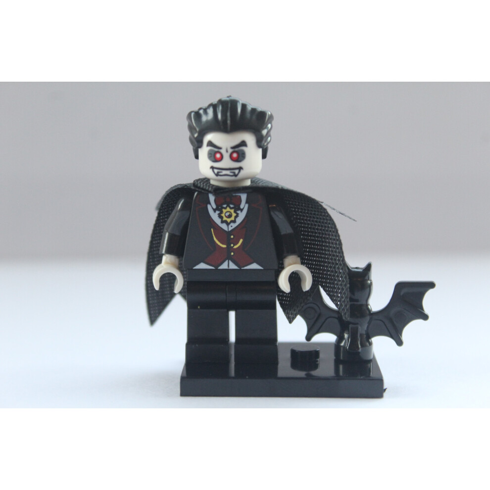 Horror Film Mini Action Figures Fit Lego Dracula Werewolf Zombie