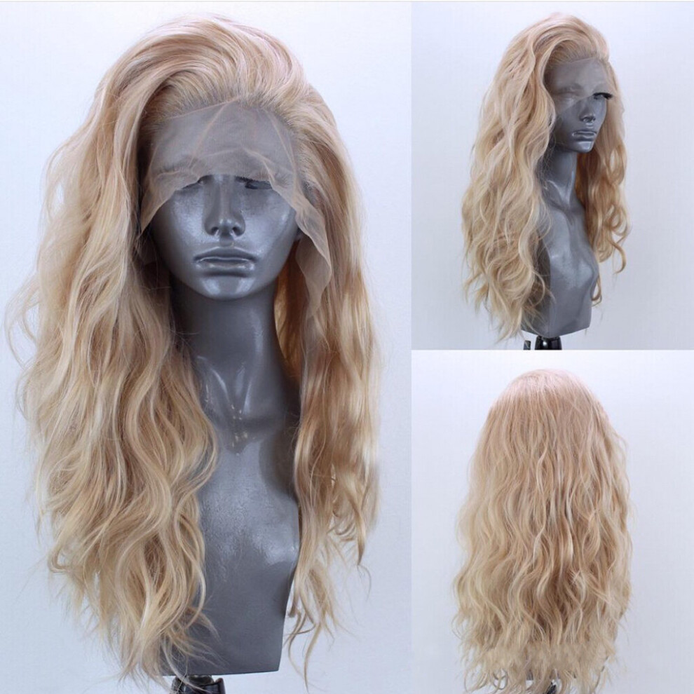European and American wigs Fiber front lace wig