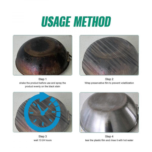 Eelhoe Pot Bottom Black Scale Remover Cleaner To Clean The Old Grease