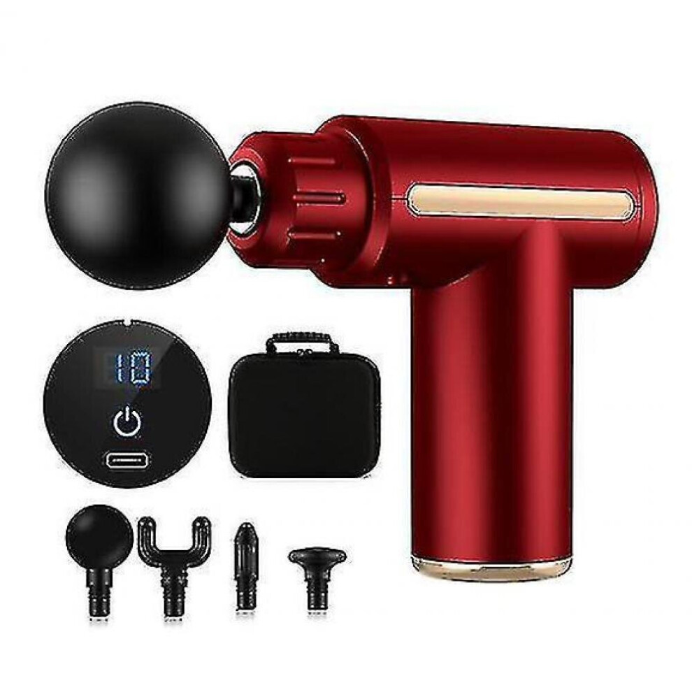 Hkhbjs Red Health Manager Massage Gun Massager Muscle Relax Body Relaxation Color