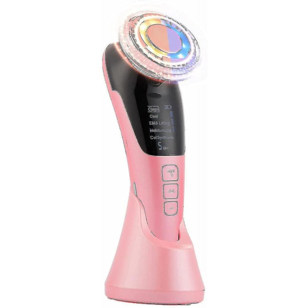 Hkhbjs Beauty Equipment Facial Beauty Massager Cold And Warm Color Skin Rejuvenation Device