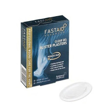 Fastaid 4451 Advanced Clear Gel Blister Plasters, Pack of 5