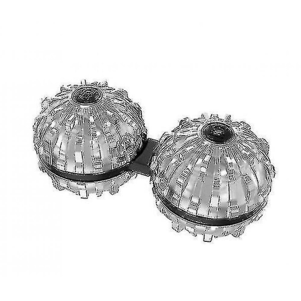 Hkhbjs One-Piece Massage Ball Fingertip Spinning Top Toy Decompression Artifact To Relieve Fatigue Silver