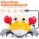Crawling Crab Toy with Music & LED Light Kids Interactive Learning Toy 8