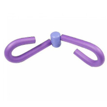 Fitness Beauty Leg Clamp Calf Clamp Stovepipe Stretcher Multifunctional Folding(purple)