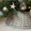 Selections Large Grey Wicker Christmas Tree Skirt 70cm 5