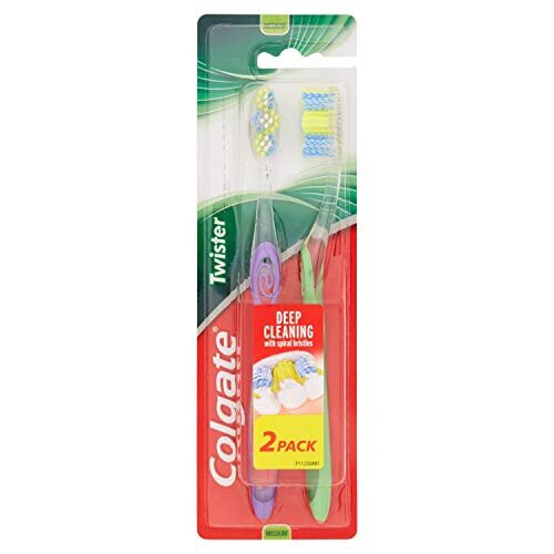 Colgate Colgate Twister Fresh Toothbrush Twin Pack