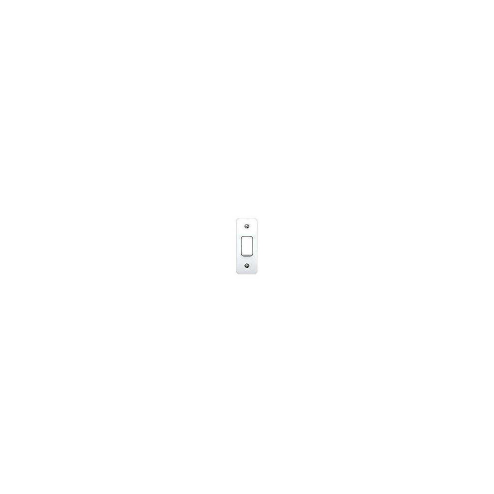 Mk (Electric) Logic Plus 1 Gang 10 Amp Sp Two Way Flush Architrave Switch, White, K4841whi 5017490223418