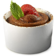 Genware NEV-RAMCON6-W Royal Contemporary Smooth Ramekin, 6.5 cm (Pack of 6)