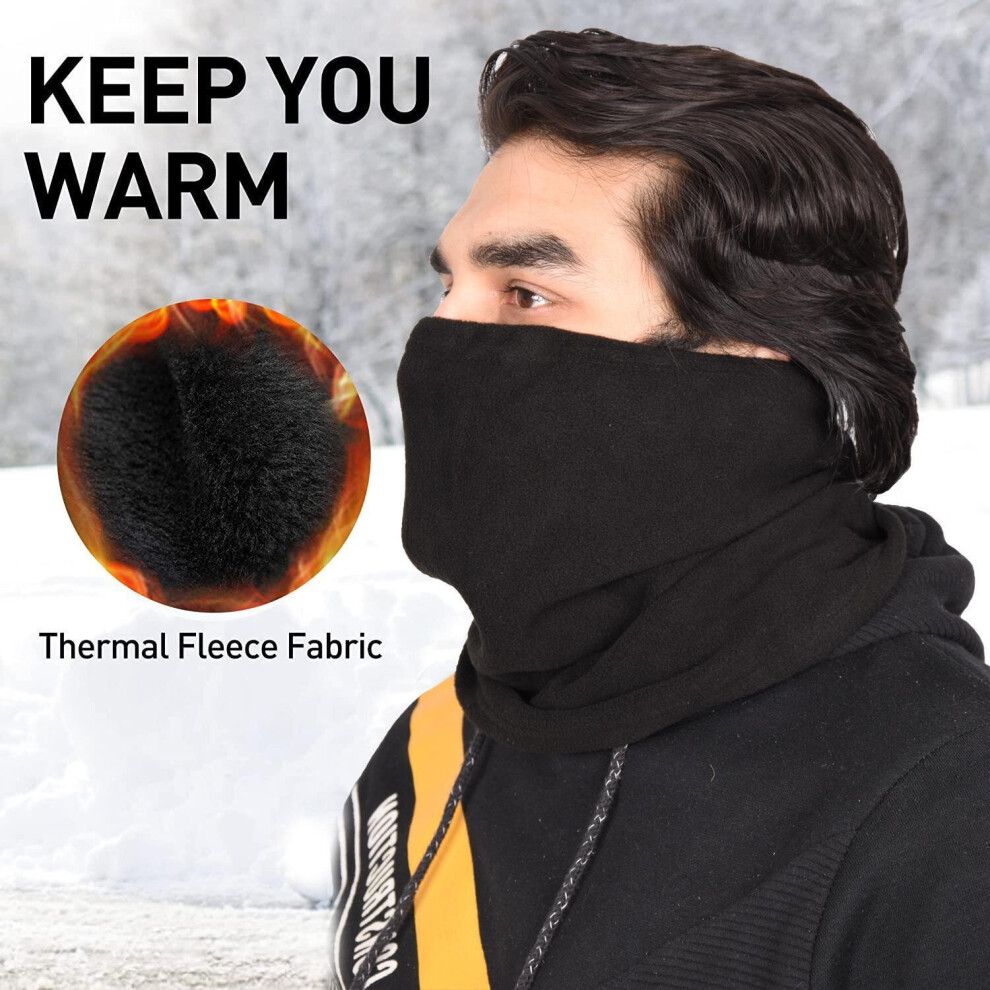 Unisex Neck Warmer Pro Heat Fleece Warm Adults