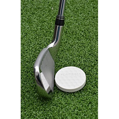 Izzo Golf Flatball Swing Golf Training Aid, White 1