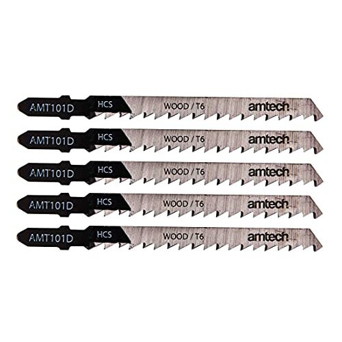 Amtech M1606 5 Piece Wood Jigsaw Blade Set (AMT101D) 2