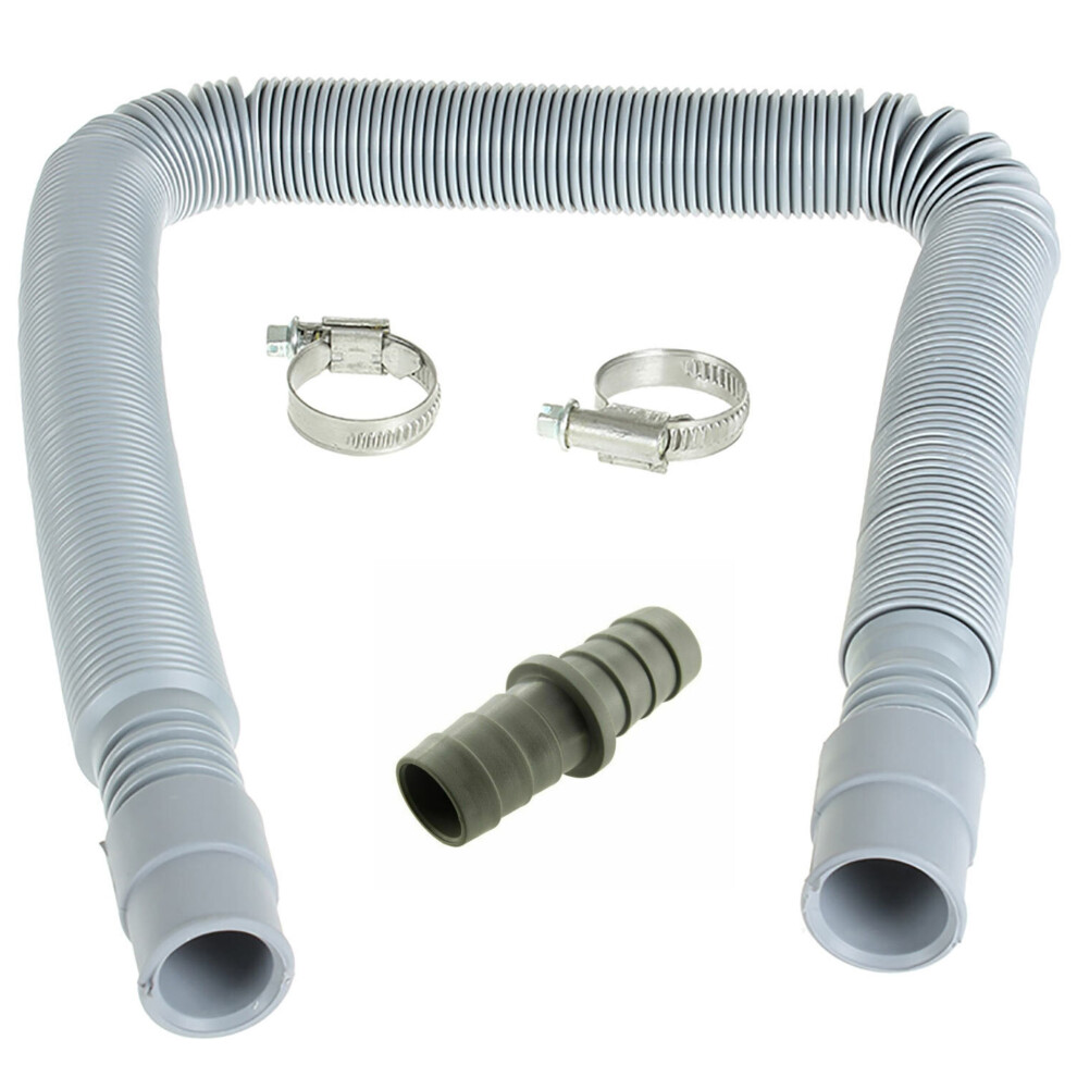 Drain Empty Hose Washing Machine Dishwasher 0.7 - 2M Extension Universal Fitting-image-OPC-PB5SBDN-NEW