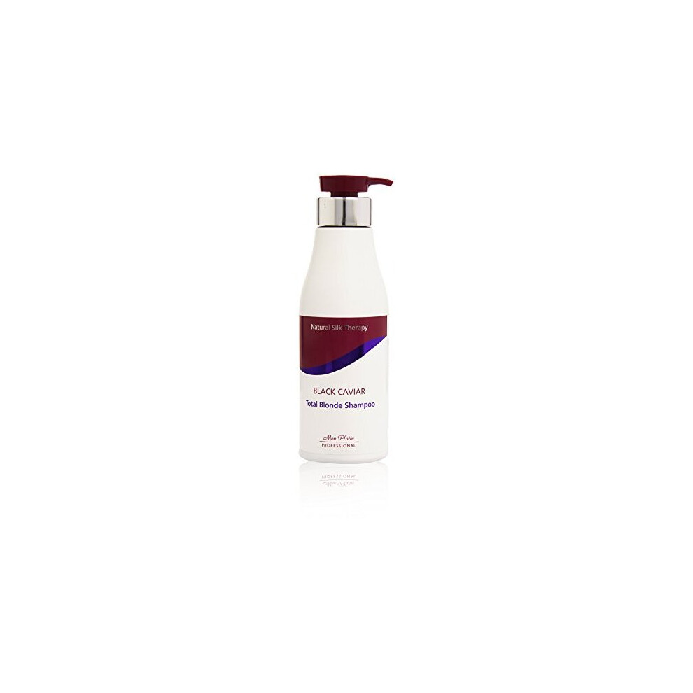 Mon Platin Natural Silk Therapy Total Blonde Shampoo for Blonde Hair 500ml / 7 fl.oz