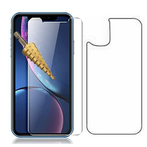 (Glass Front Only) Tempered Glass Guard screen protector for Apple iPhone 11 front and Back 1