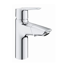 Misturador monocomando para pia de banheiro GROHE QUICKFIX Start, spray removível, arejador economizador de água, tamanho M