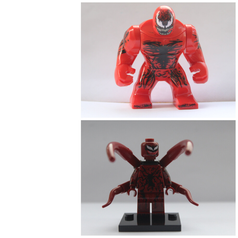 Carnage Mini Toy Action Figures Fit Lego Spiderman Avengers Super Hero