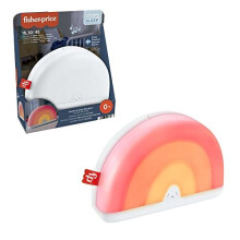 ​Fisher-Price Soothe & Glow Rainbow Sound Machine with music and lights for babies from birth and up