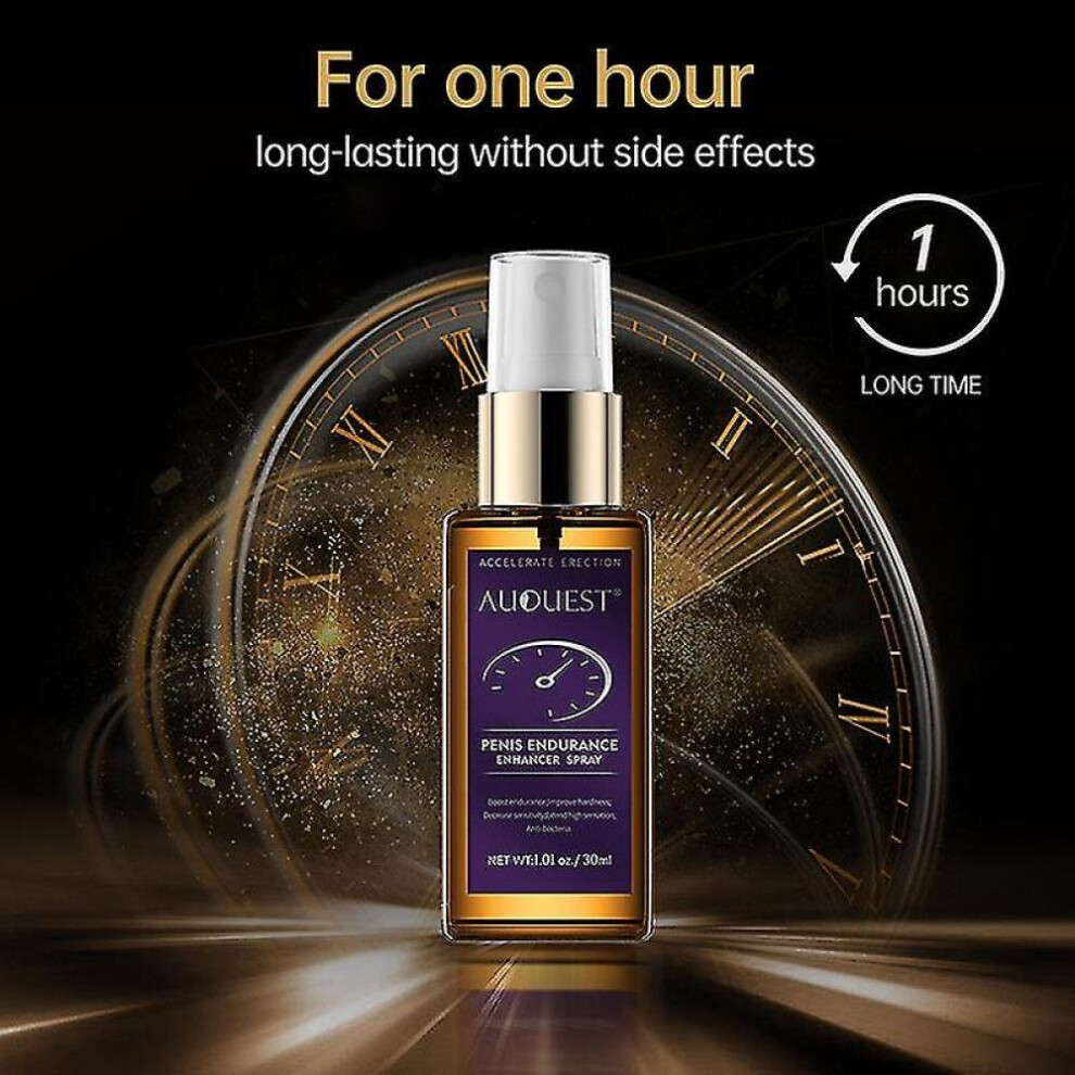 30ml 60 Minutes Male Sex Delay Spray Set Men Time Delay Serum Long