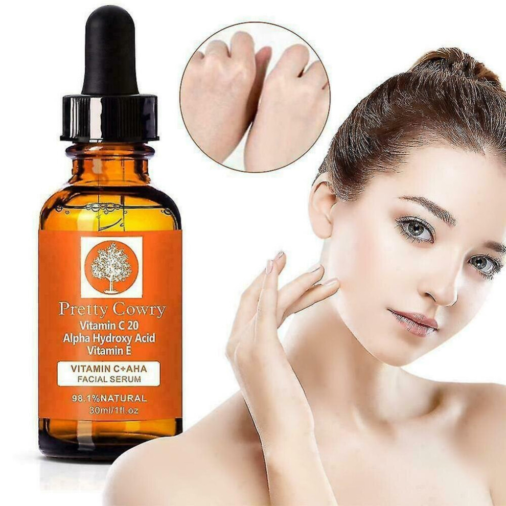 Pretty Cowry Natural Face Serum Hyaluronic Acid Anti Vitamin C Skin Care Face Serum