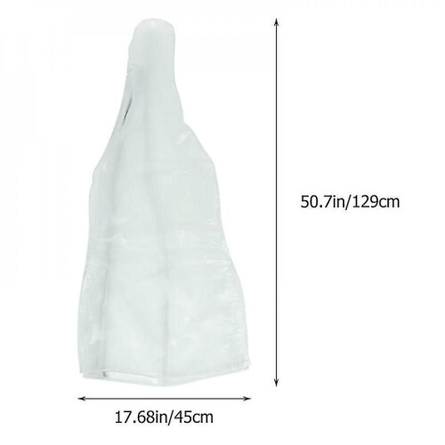 Cello Dustproof Cover Frosted Transparent Cello Sleeve Creative Cello Protector 1