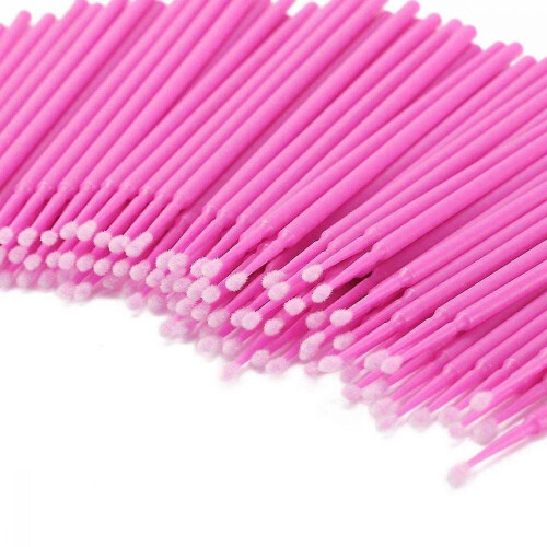 800 Pcs Disposable Micro Brushes Applicator Mascara Wands For Eyelash Extensions 1