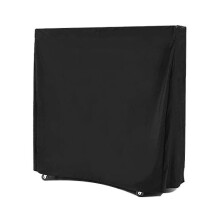 Table Tennis Table Cover Waterproof Cover For Ping Pong Table 165 X 70 X 185 Cm Black