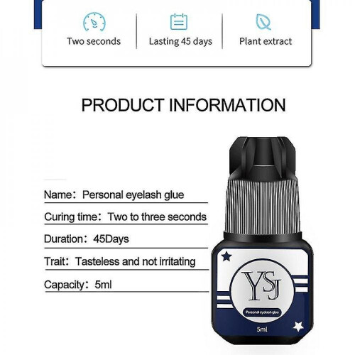 Semi Permanent Strong Eyelash Adhesive Quick Dry Extension Graft Eyelash Glue 2