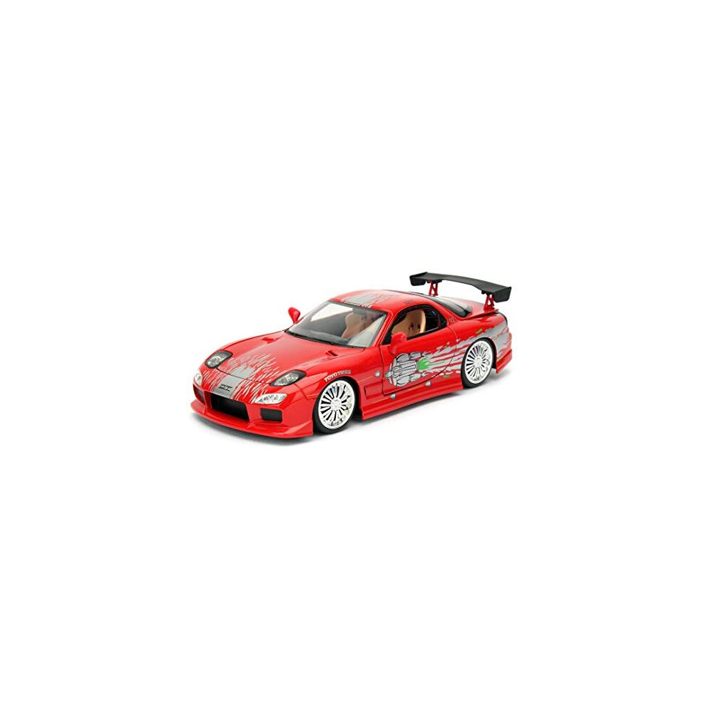 Jada Toys Fast & Furious 1: 24 Diecast - 93 Mazda RX-7 Vehicle, Multi (98338)