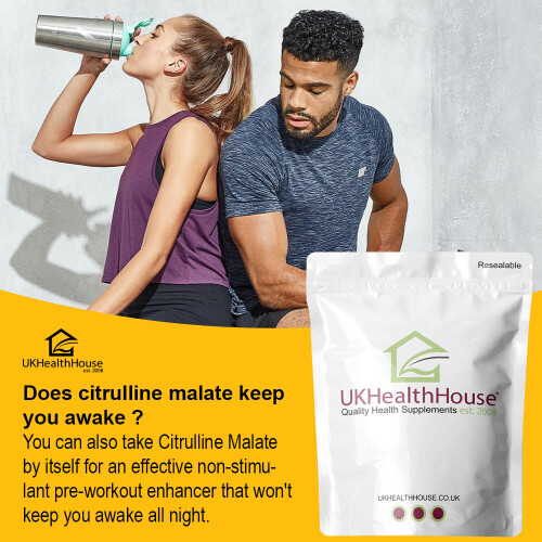 L-Citrulline DL-Malate 2:1 Powder - 500g | Nitric Oxide 2