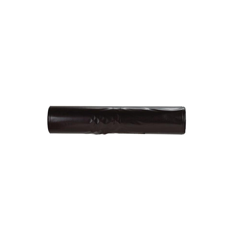 Vortex 625903 Polyethylene 4 Mil Poly Film Sheeting Black - 8 X 100 Ft.
