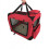 (Large) Pet Soft Carrier Crate Portable Foldable Red 2