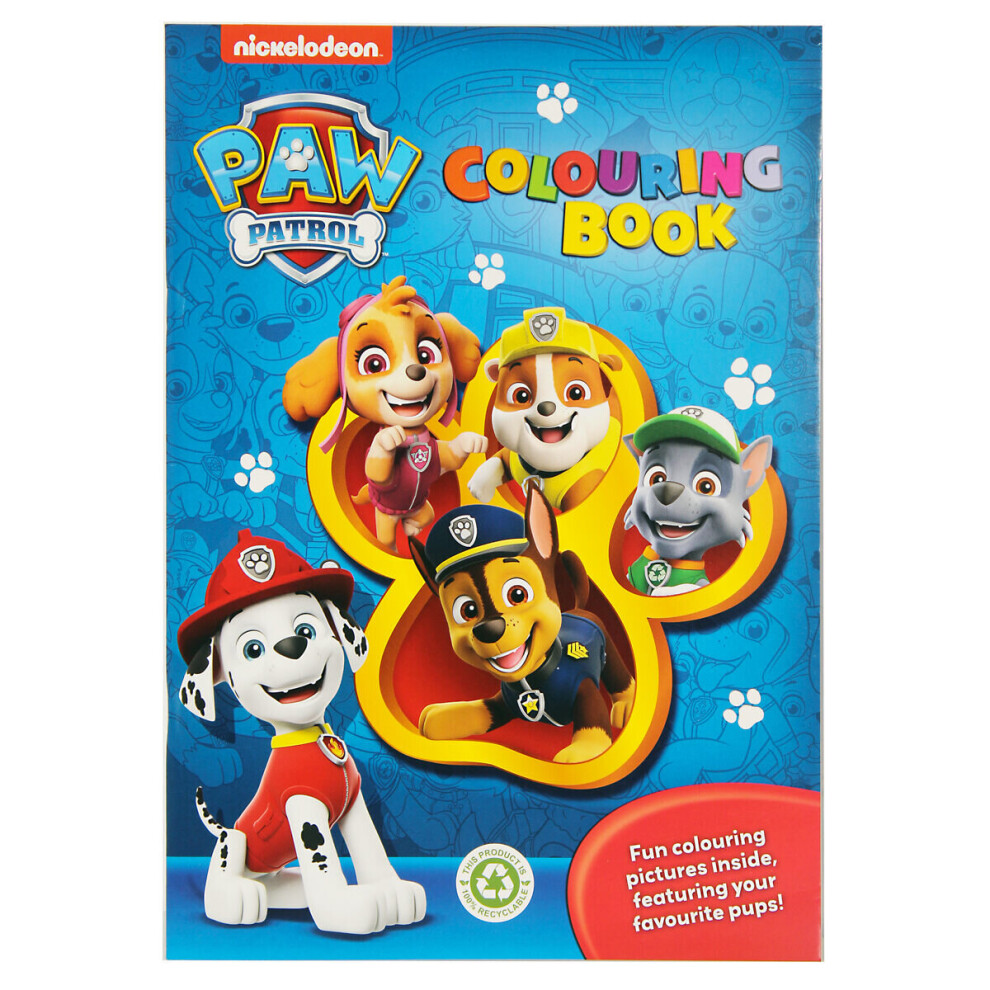 Paw Patrol Colouring Book