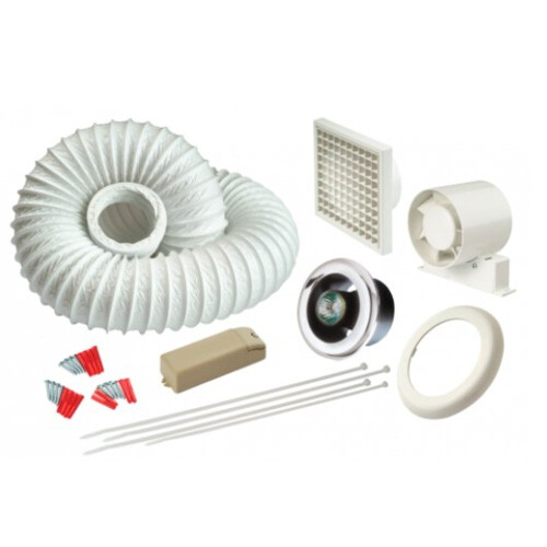 Manrose Manrose Intervent VSL100TCLED Shower Extractor Fan LED Light Kit