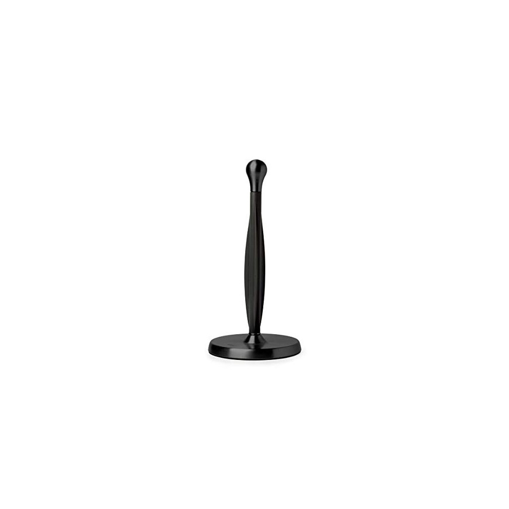 Umbra Tug Modern Paper Towel Holder, Free Standing, Black