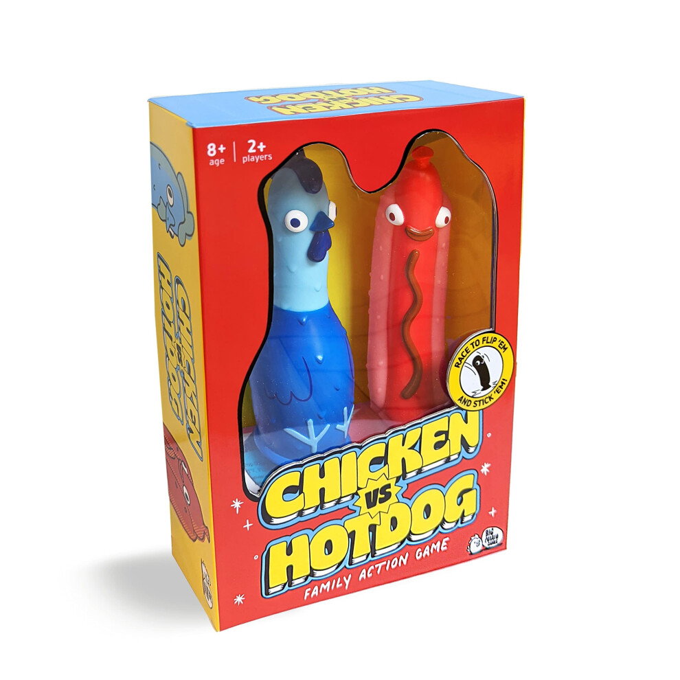 chicken vs Hotdog: The Ultimate challenge Party game for Kids, Teens, Adults and Flipping-Fun Families