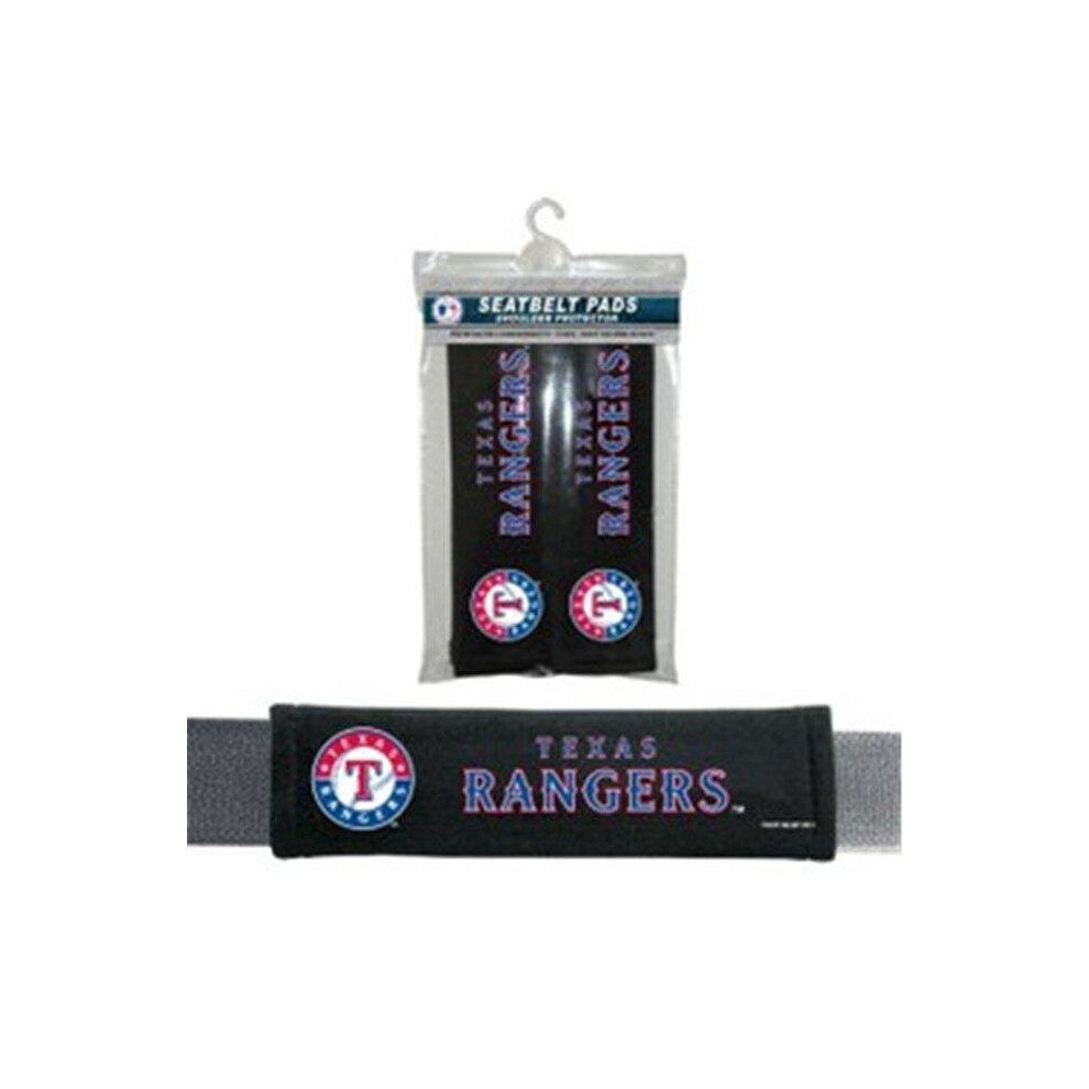 Texas Rangers Velour Seat Belt Pads 769593117167