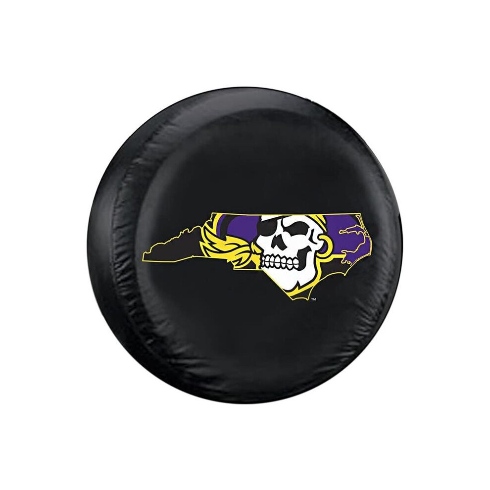 Ncaa Alternate East Carolina Pirates Tire Cover - Standard Size 769593117587