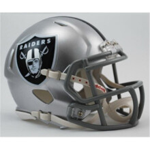 Oakland Raiders Speed Mini Helmet