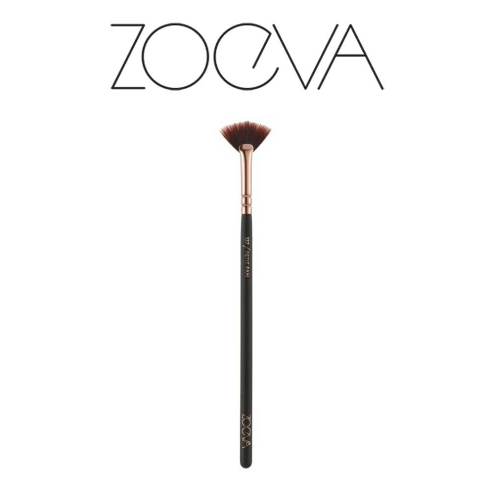 Zoeva 137 Petit Fan Brush Rose Golden