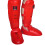 (Red, Small) Wacoku Wkf Approved Karate Shin Instep Guards 1
