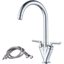 Dual Lever Modern Kitchen Sink Tap