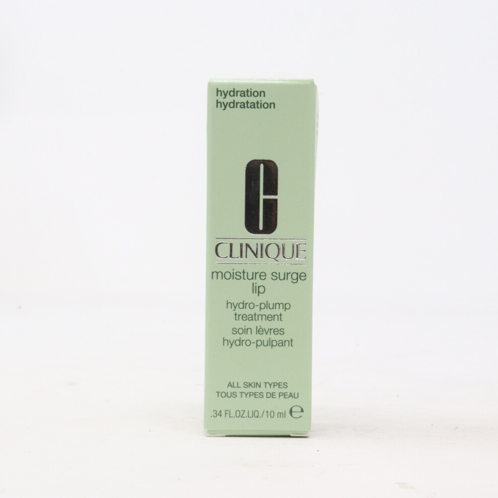 Clinique Moisture Surge Lip Hydro-Plump Treatment  0.34oz/10ml New