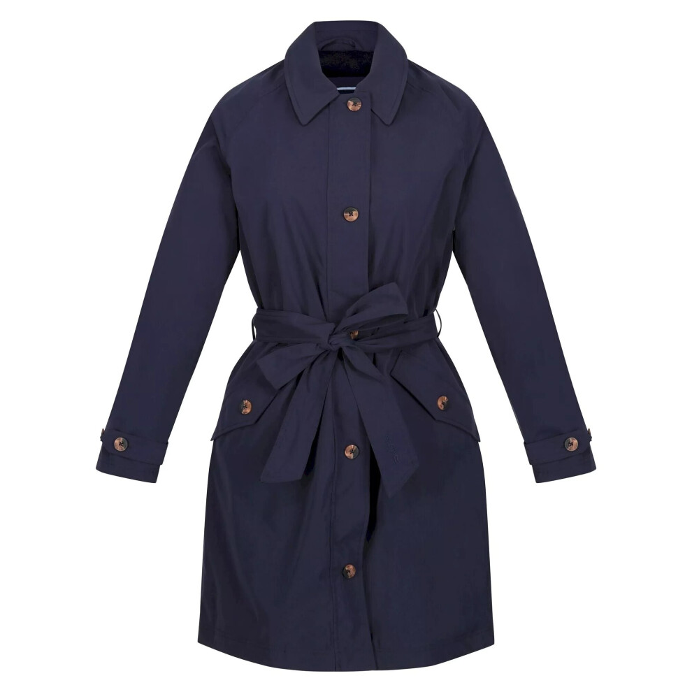 (10 UK, Navy) Regatta Womens/Ladies Giovanna Fletcher Collection - Madalyn Trench Coat