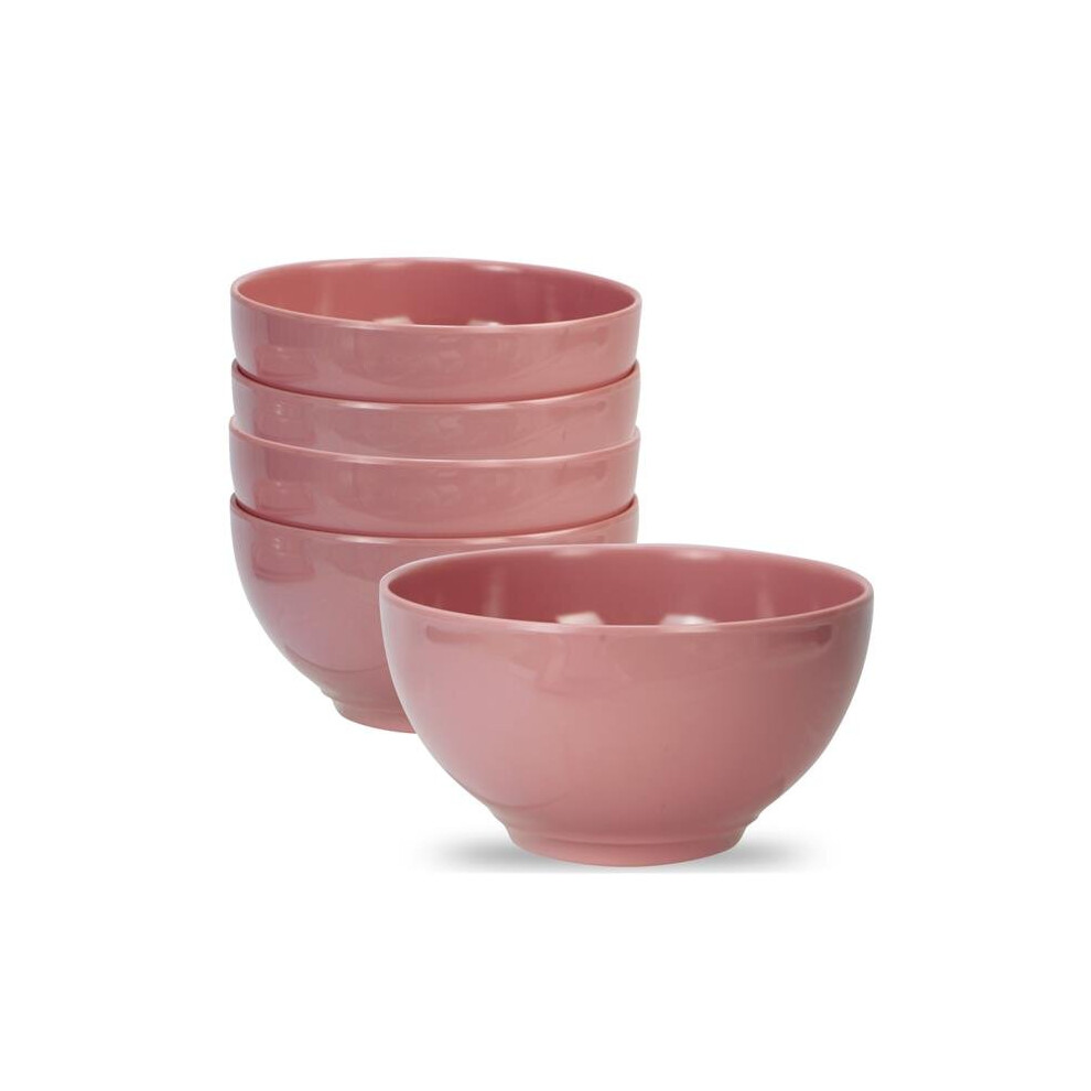 6pc Melamine Bowl Set  Pink-image-OPC-PB7R5TJ-NEW