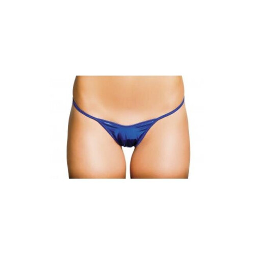 GLQ-Turq-O-S Metallic G-String, Turquoise