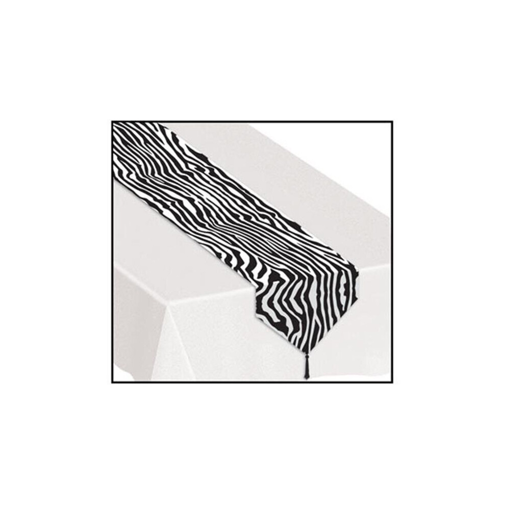 Printed Zebra Print Table Runner, Pack Of 12-image-OPC-PB7R5ZT-NEW