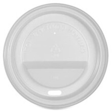 Ripple Cup Lid, 10-16oz.,1000-CT, White