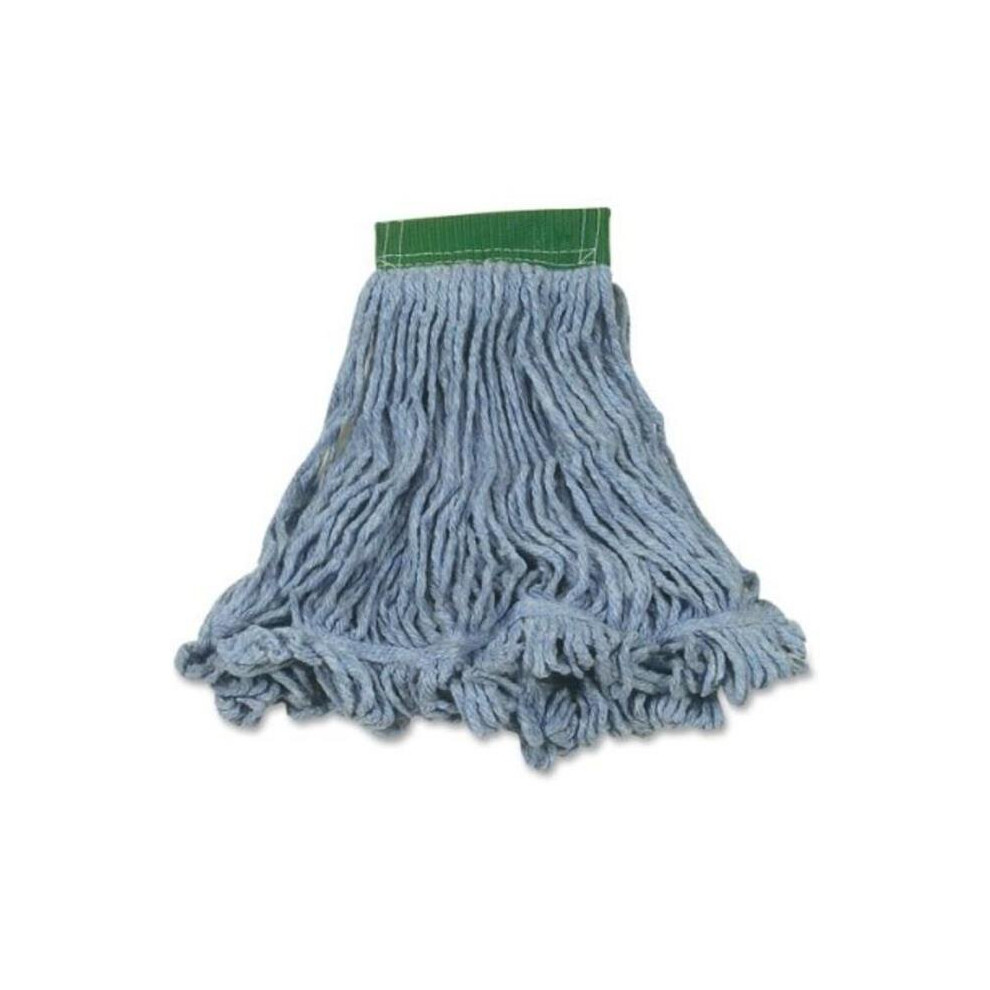 5 in. Headband Blend Wet Mop, Blue - Pack of 6